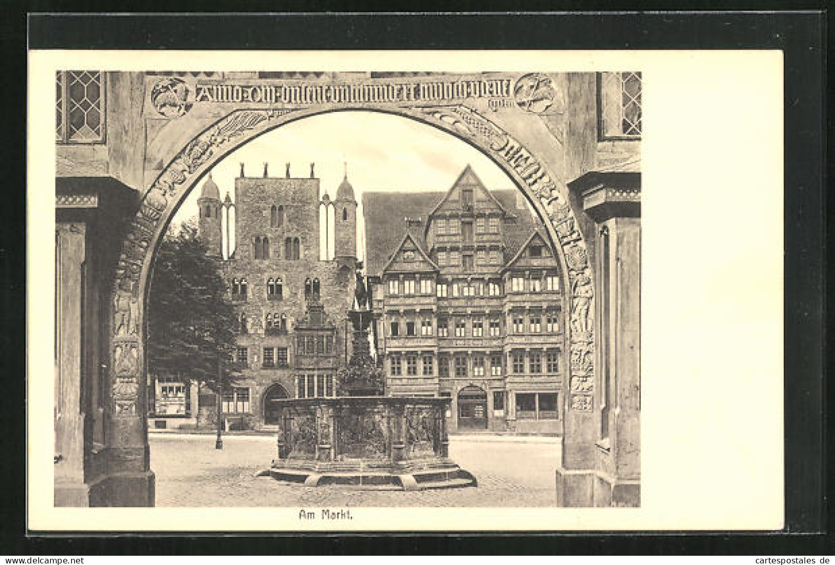 AK Hildesheim, Marktplatz  - Hildesheim