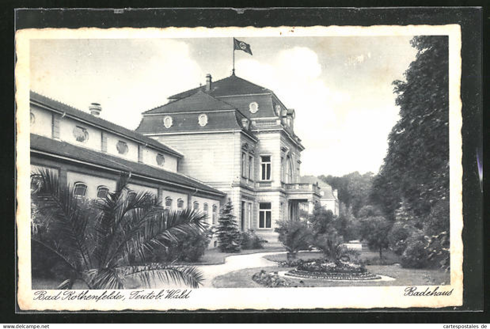 AK Bad Rothenfelde /Teutob. Wald, Sicht Auf Badehaus  - Bad Rothenfelde