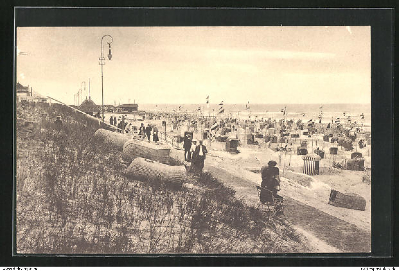 AK Wangerooge, Blick Auf Strand  - Wangerooge