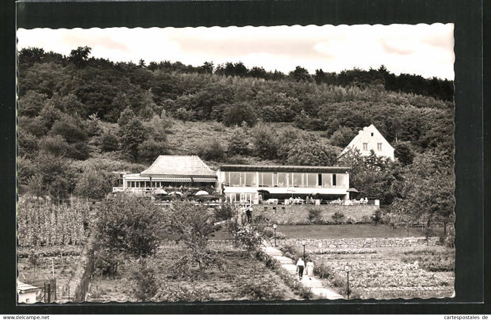 AK Karlshafen A. D. Weser, Terrassencafe Fernblick  - Bad Karlshafen