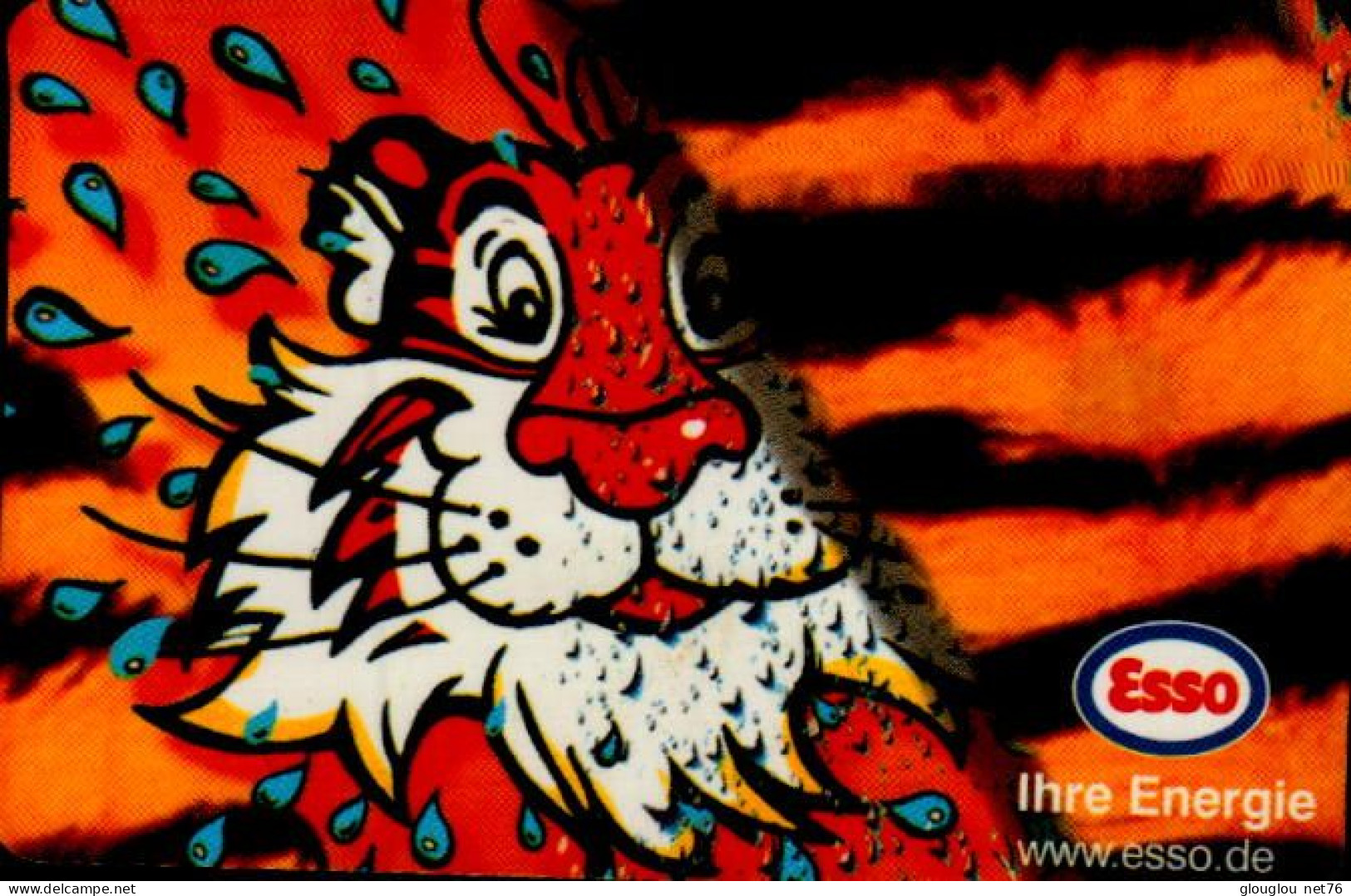 TELECARTE ETRANGERE....ESSO - Reclame