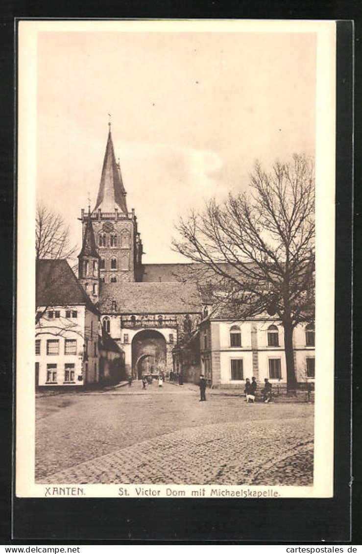 AK Xanten, St. Victor Dom Mit Michaelskapelle  - Xanten