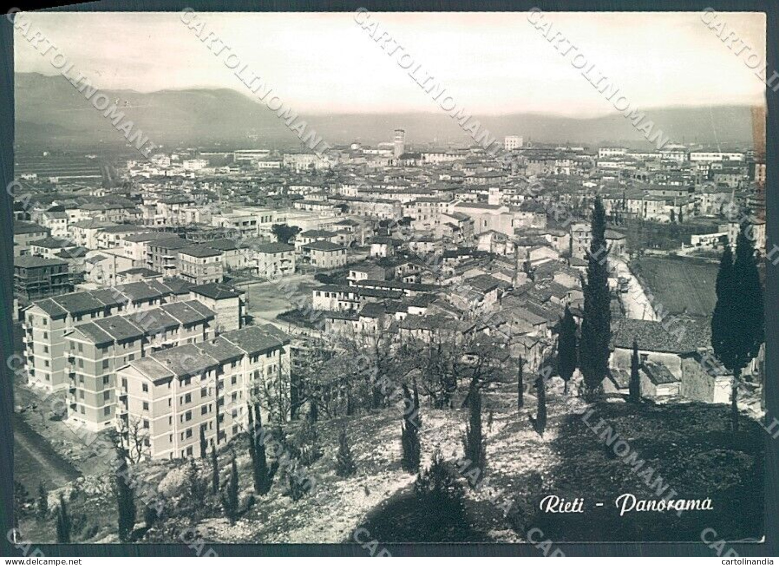 Rieti Città Foto FG Cartolina JK6204 - Rieti