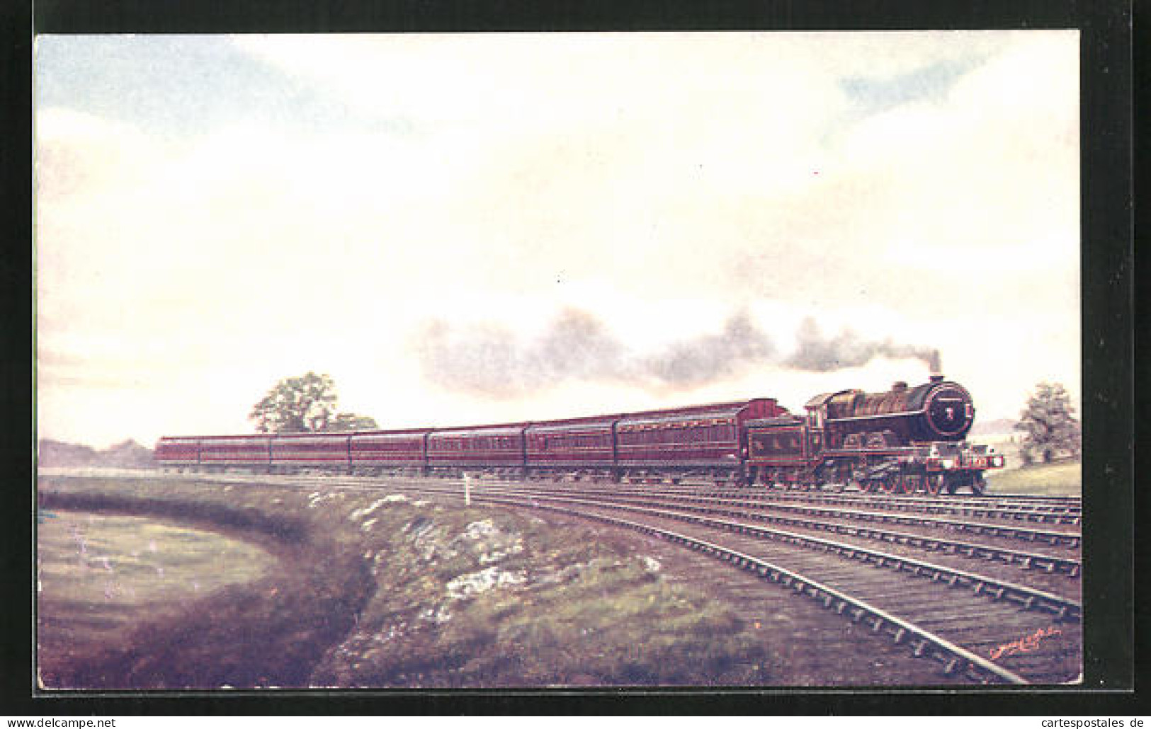 Pc Englische Eisenbahn Waverly Express, NBR  - Eisenbahnen