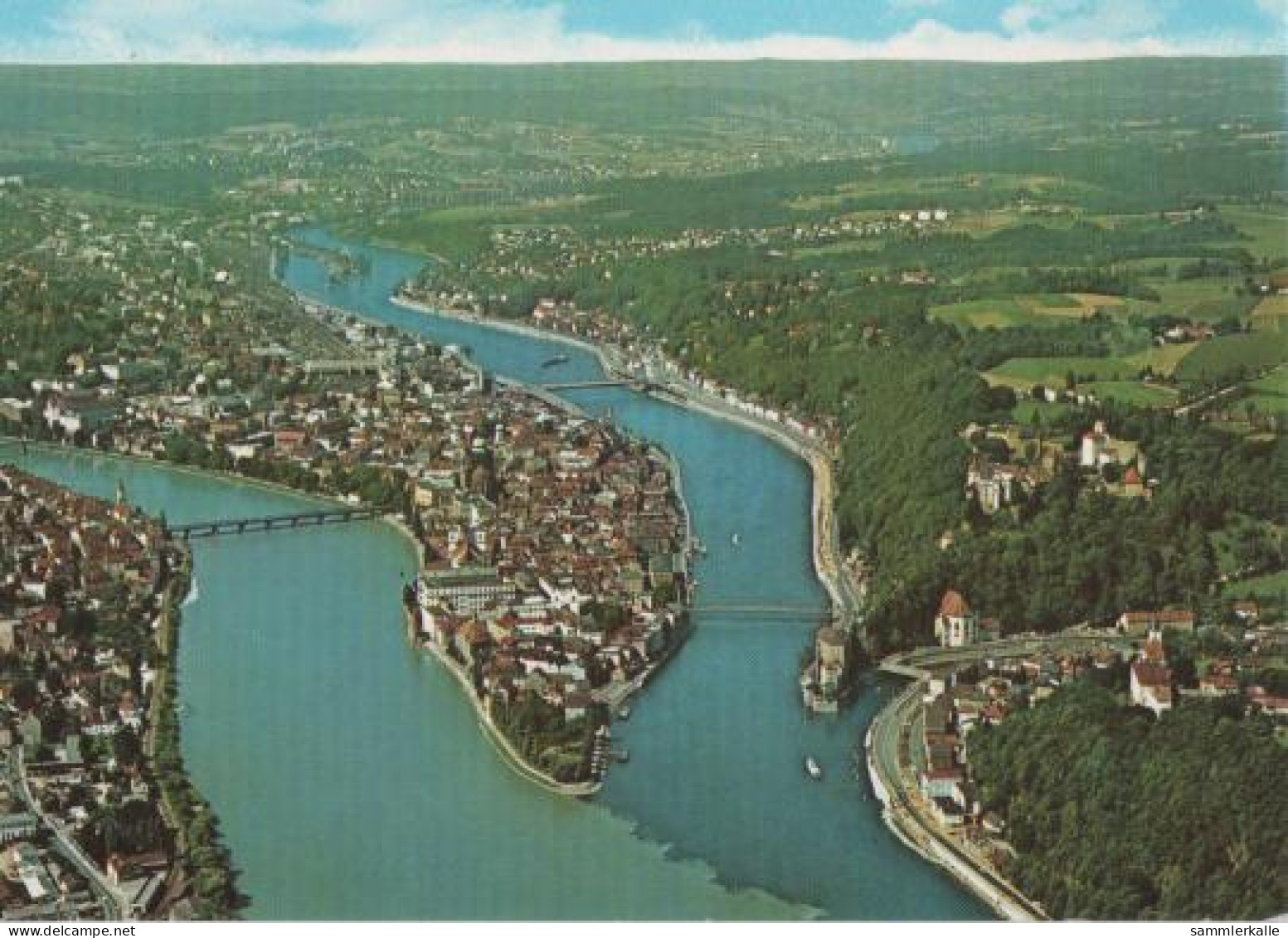 10863 - Passau Luftbild - Ca. 1975 - Passau