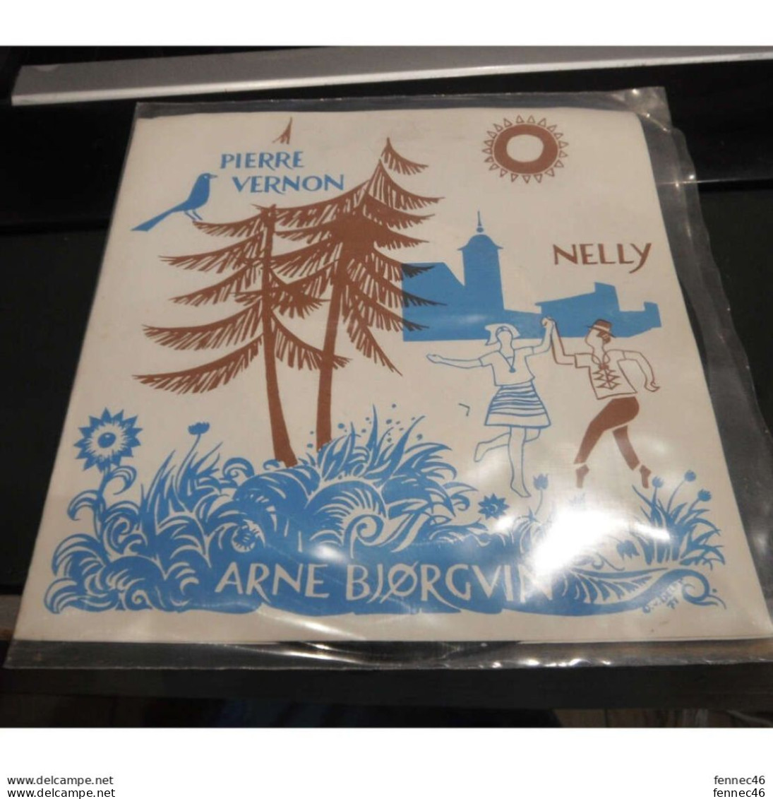 * Vinyle  45T (4 Titres) - Pierre VERNON - NELLY - Arne BJØRGVIN -  Le Rendez-vous De L'Amour (Farandole), Prélude à La - Instrumentaal