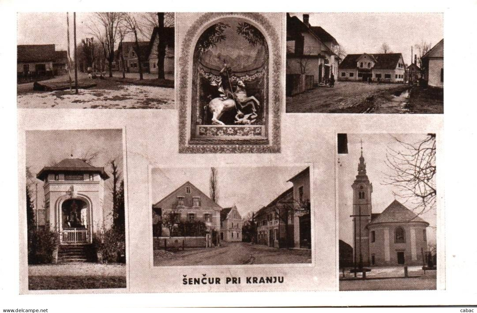 Šenčur Pri Kranju, Zal. Hranilnica In Posojilnica V Šenčurju, 1937, Rjav Odtenek, Gorenjska, St. Jurij - Slovénie