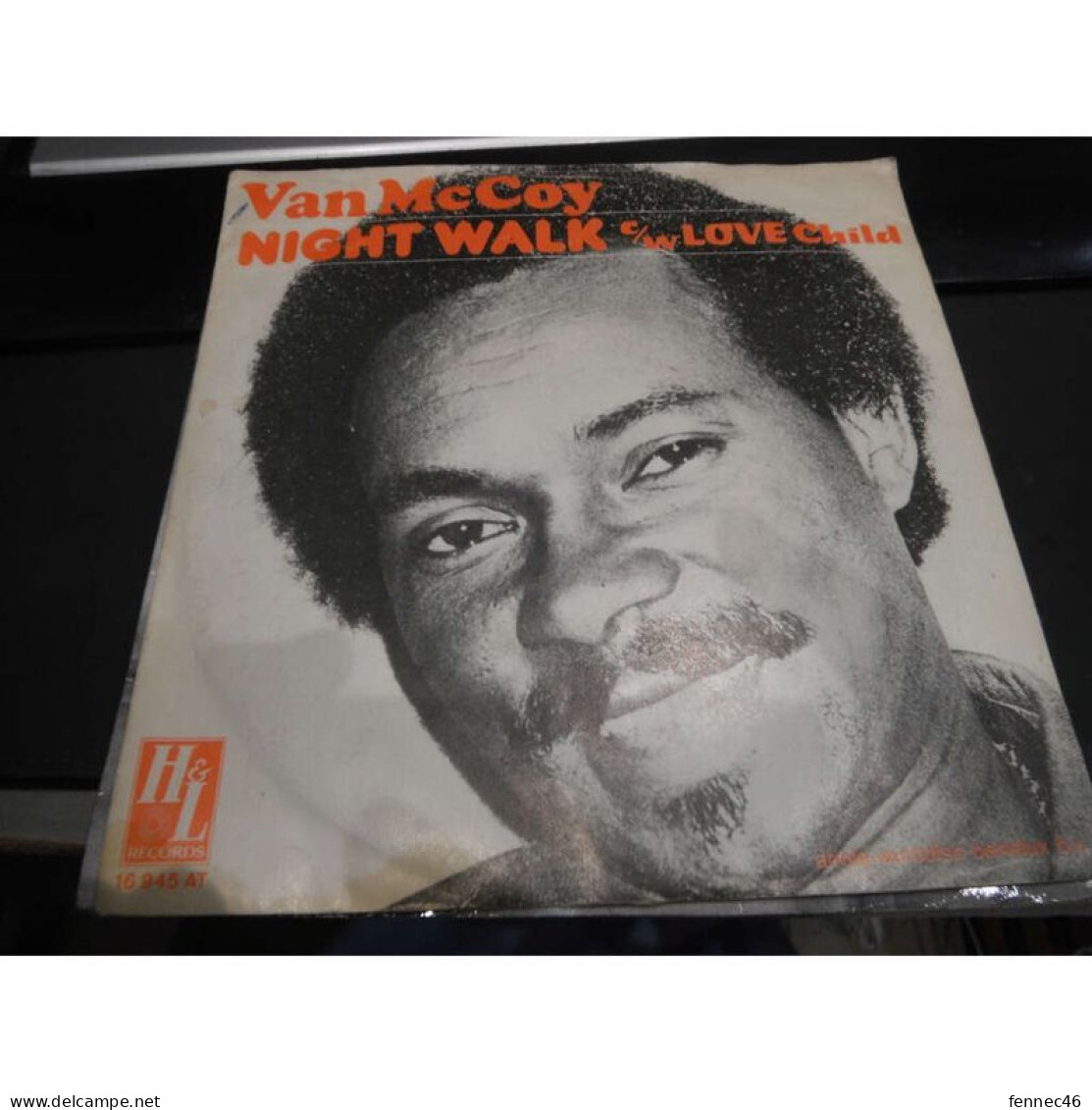 * Vinyle 45T  - Van Mc Coy - Night Walk / Love Child - Autres - Musique Anglaise