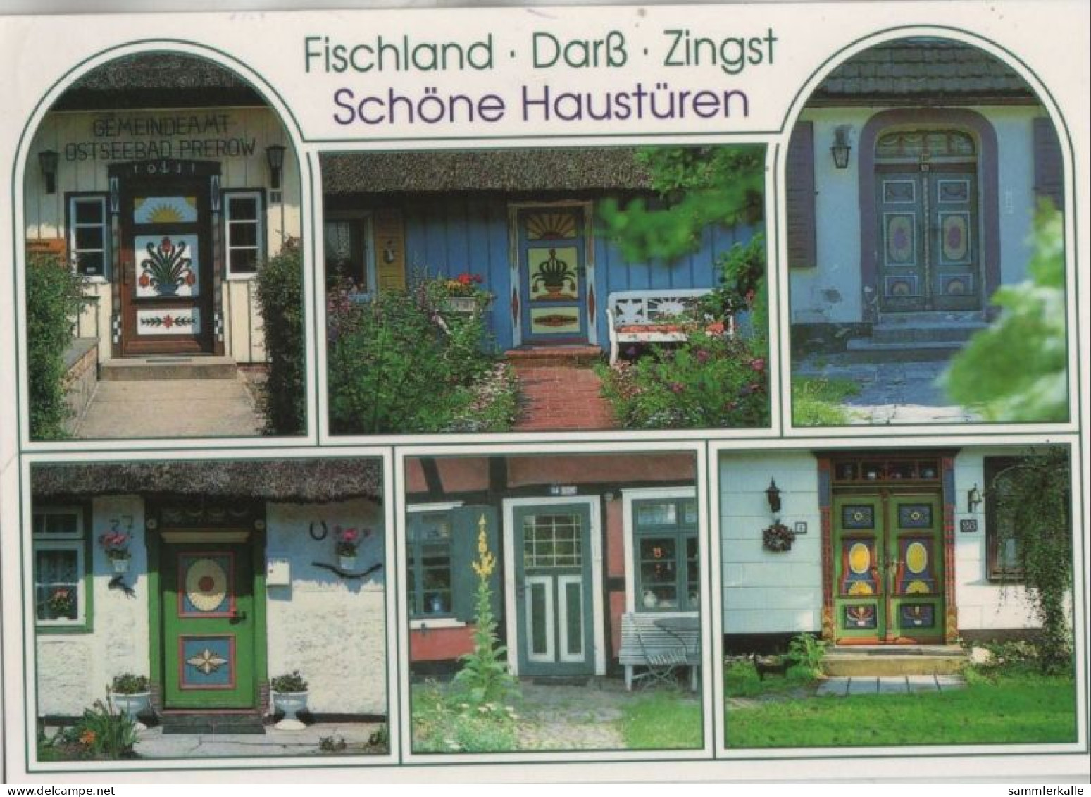 75543 - Darss - Schöne Haustüren - 1995 - Fischland/Darss