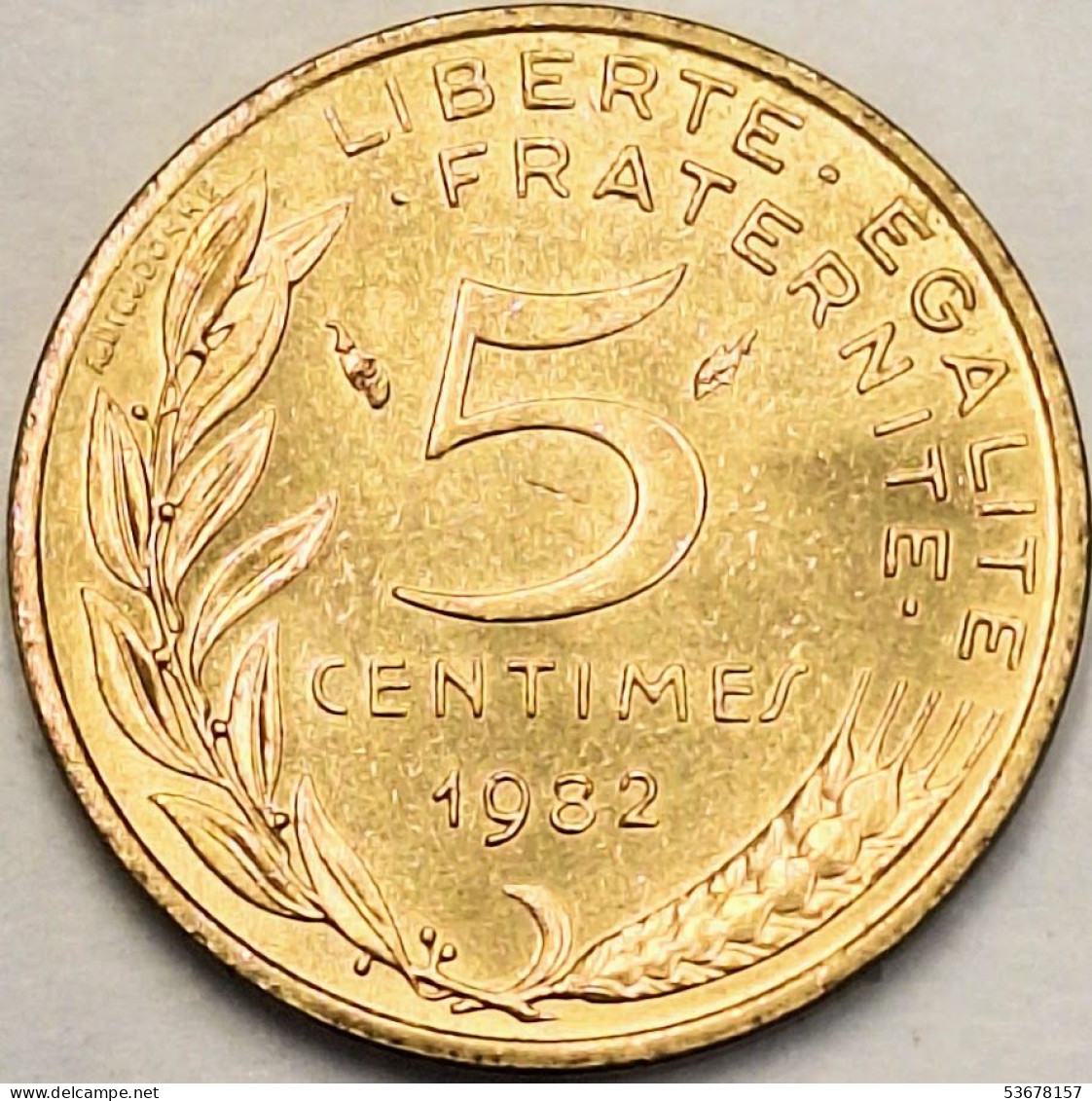 France - 5 Centimes 1982, KM# 933 (#4199) - 5 Centimes