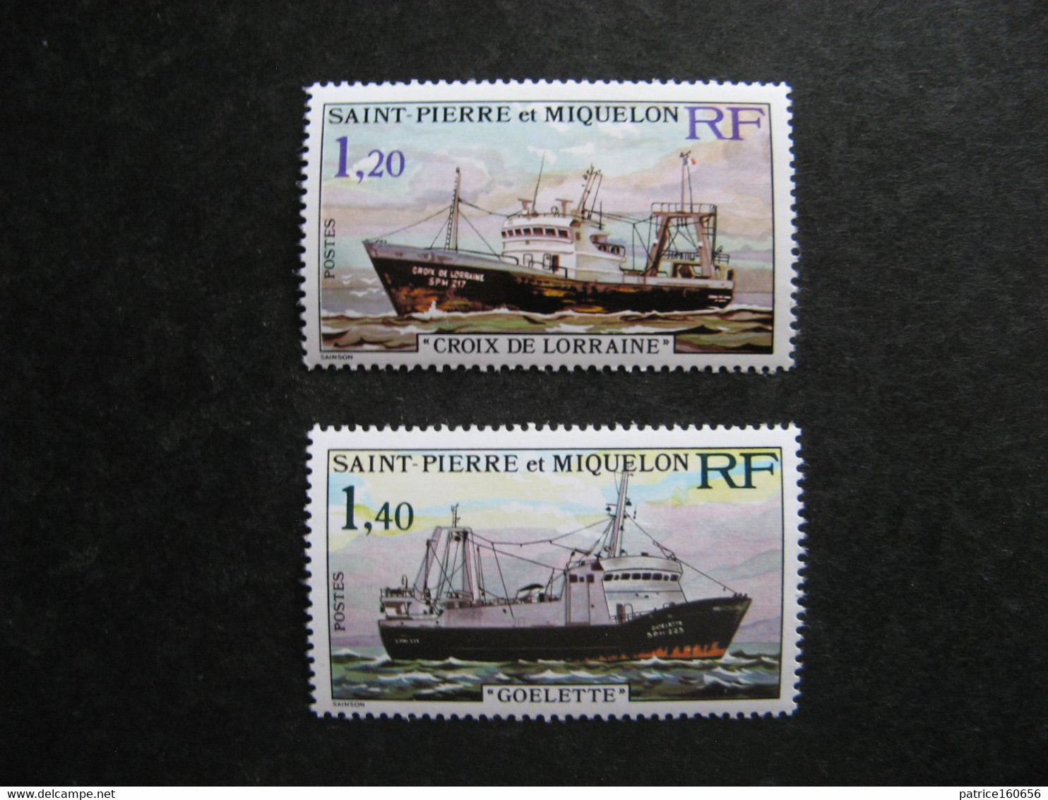 Saint Pierre Et Miquelon: TB Paire N° 453 Et N° 454, Neufs XX. - Ongebruikt