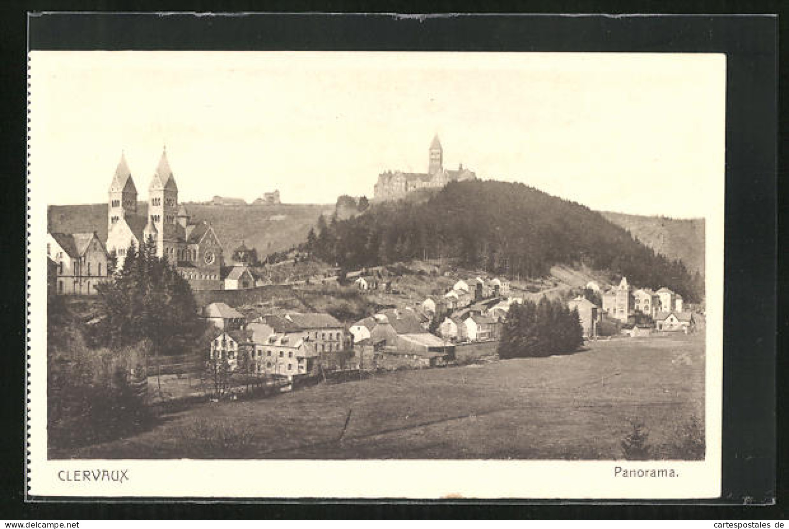 AK Clervaux, Panorama Des Ortes  - Clervaux