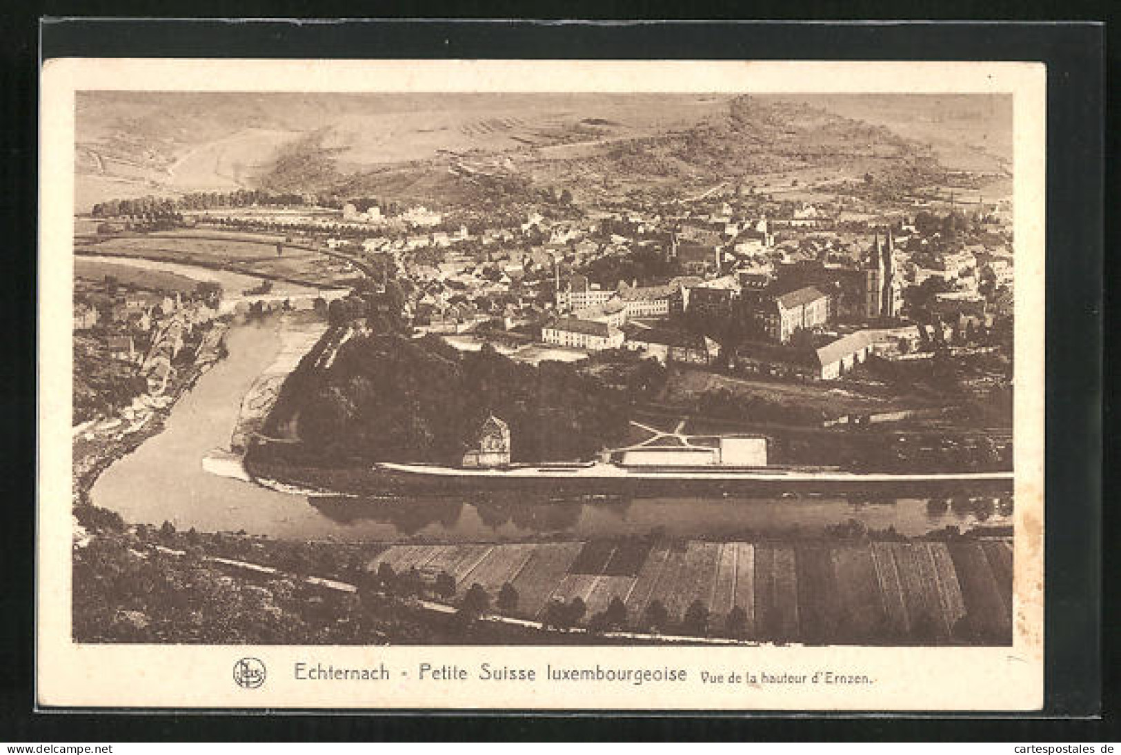 AK Echternach, Petite Suisse Luxembourgeoise, Vue De La Hauteur D` Ernzen  - Echternach