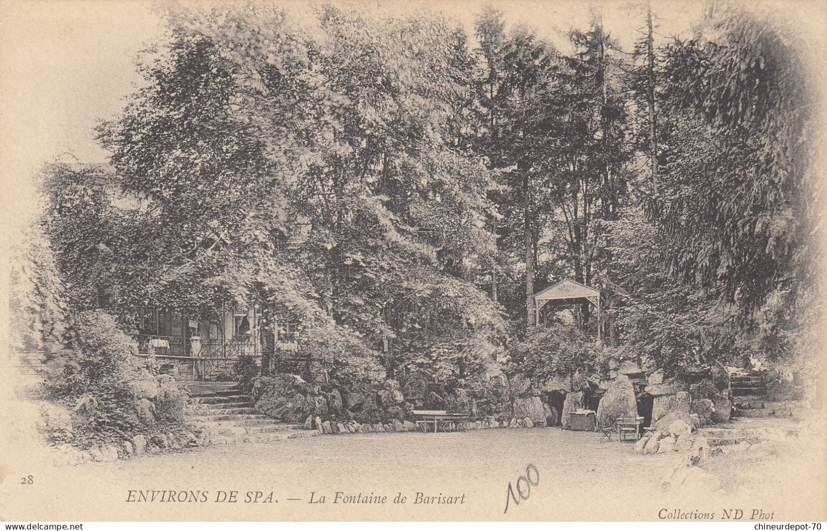 SPA   LA FONTAINE DE BARISART - Spa