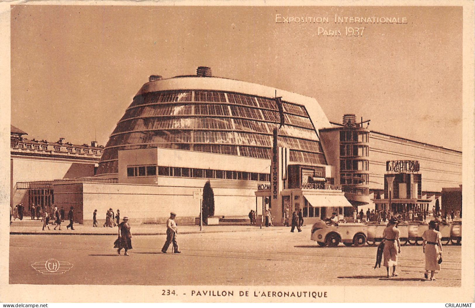 75-PARIS EXPOSITION INTERNATIONALE 1937 PAVILLON DE L AERONAUTIQUE-N°T5032-F/0317 - Expositions