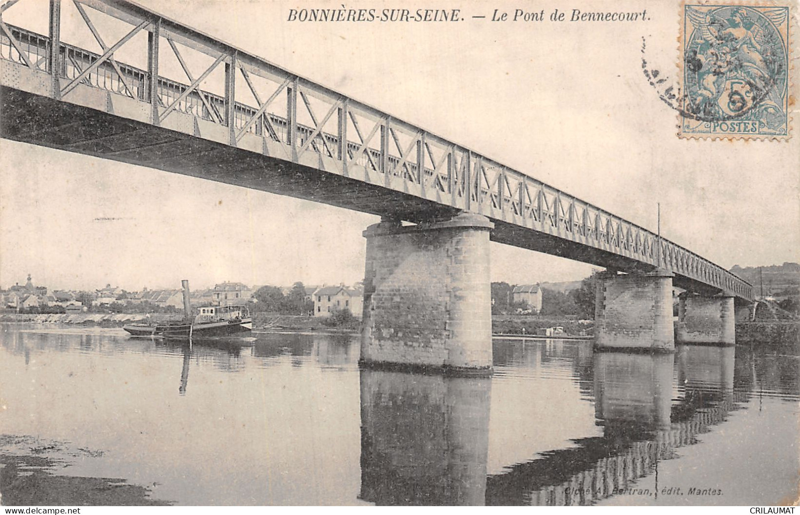 78-BONNIERES SUR SEINE-N°T5032-E/0363 - Bonnieres Sur Seine