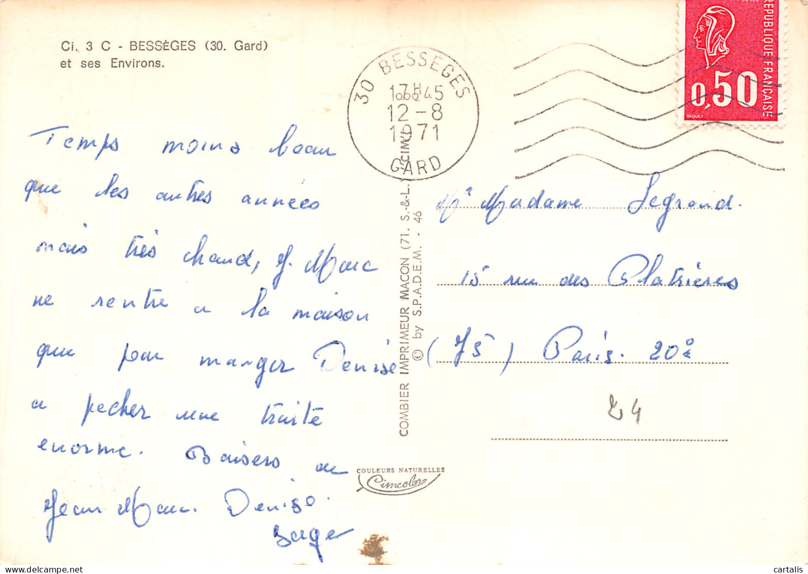 30-BESSEGES-N°3700-A/0103 - Bessèges