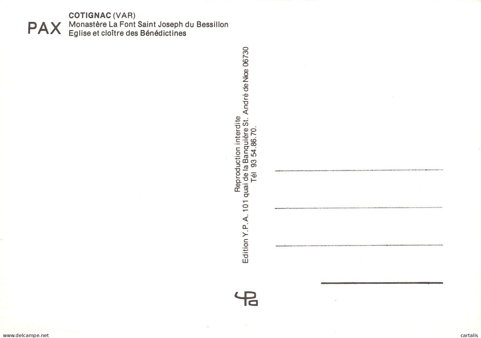 83-COTIGNAC-N°3699-D/0177 - Cotignac