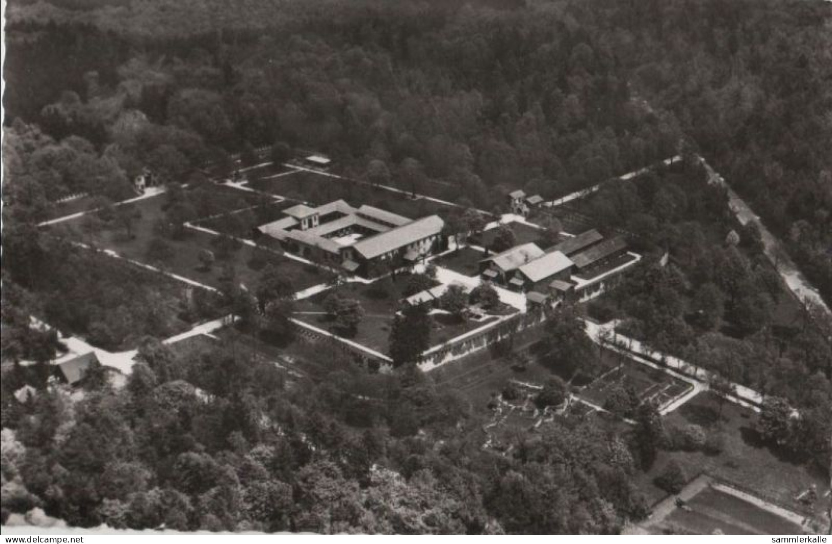 87031 - Bad Homburg, Kastell Saalburg - Flugzeugaufnahme - Ca. 1960 - Bad Homburg