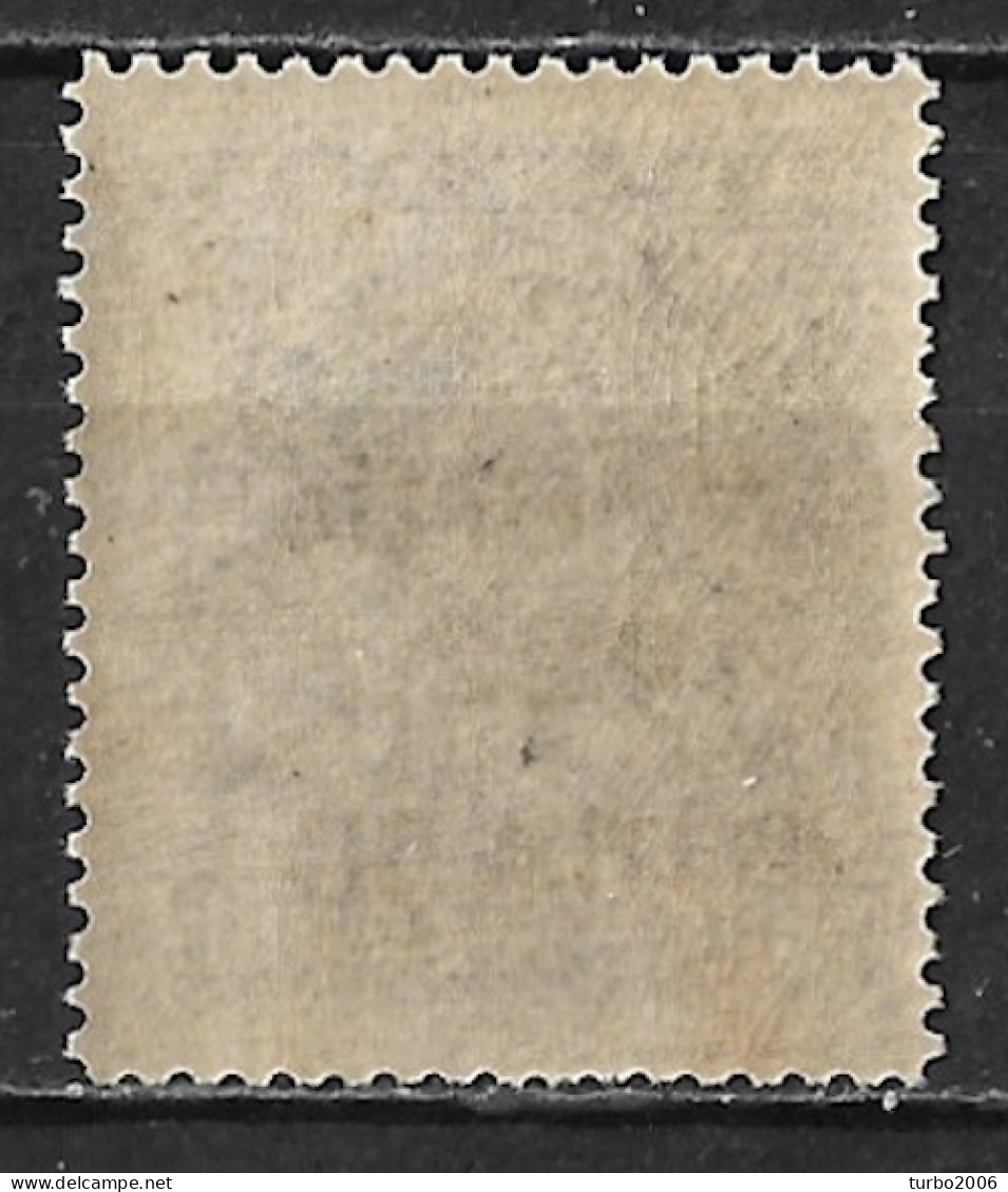 GREECE 1923 1922 Epanastasis Overprint On Cretan Stamps 1900 50 L Ultramarine Vl. 357 MNH - Nuevos