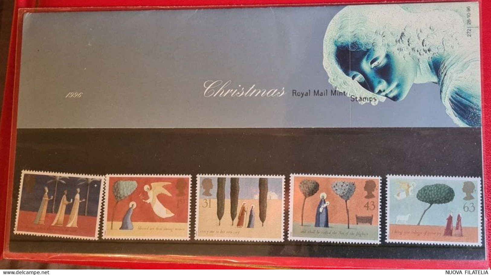 GRAN BRETAGNA 1996 NATALE - Unused Stamps