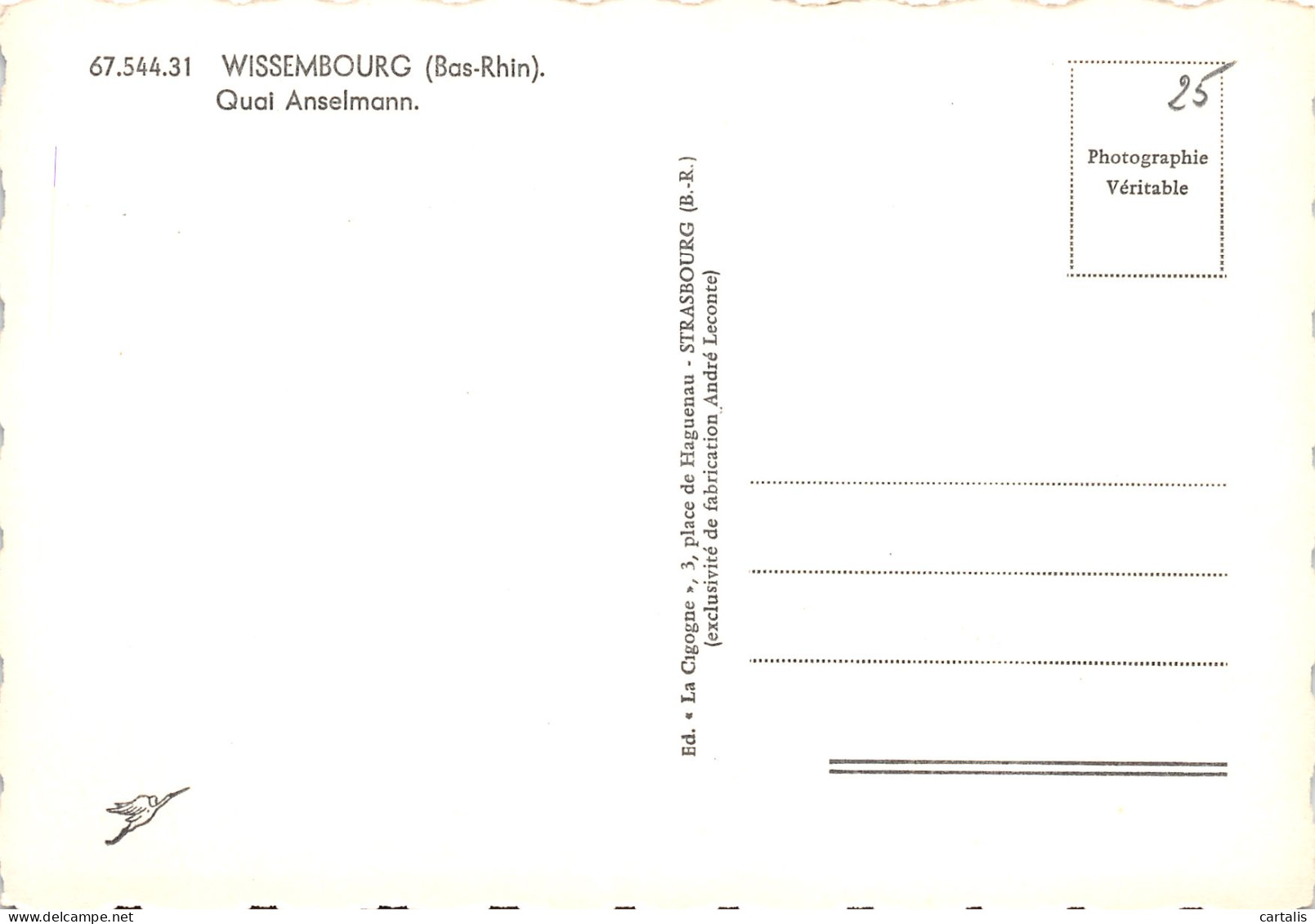 67-WISSEMBOURG-N°3700-C/0059 - Wissembourg