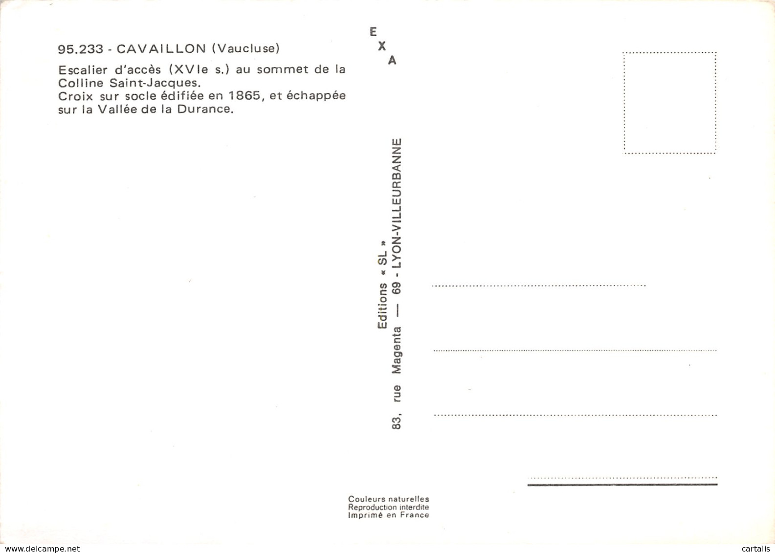 83-CAVAILLON-N°3701-B/0381 - Cavaillon