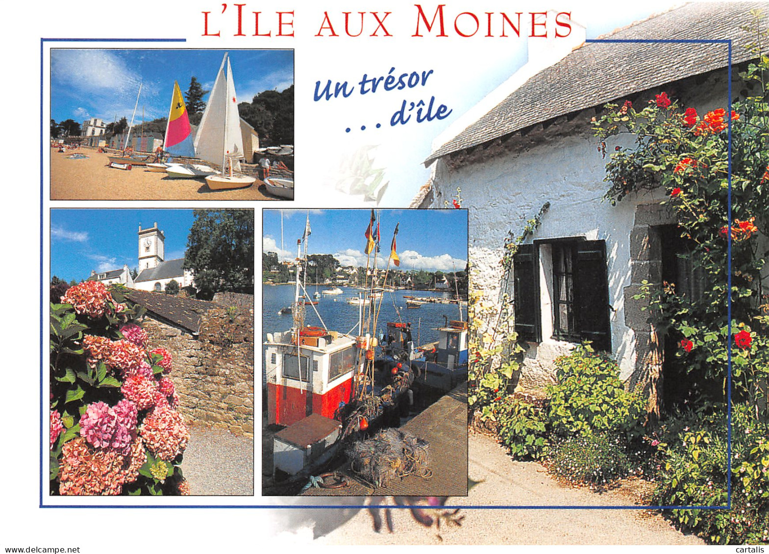 56-ILE AUX MOINES-N°3701-B/0207 - Ile Aux Moines