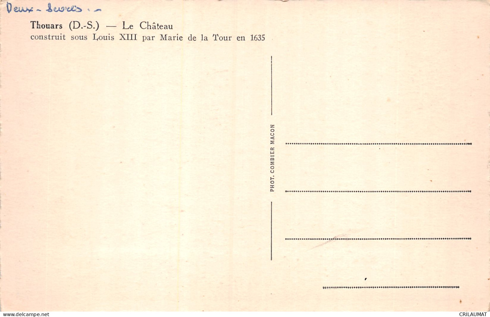 79-THOUARS-N°T5033-F/0245 - Thouars