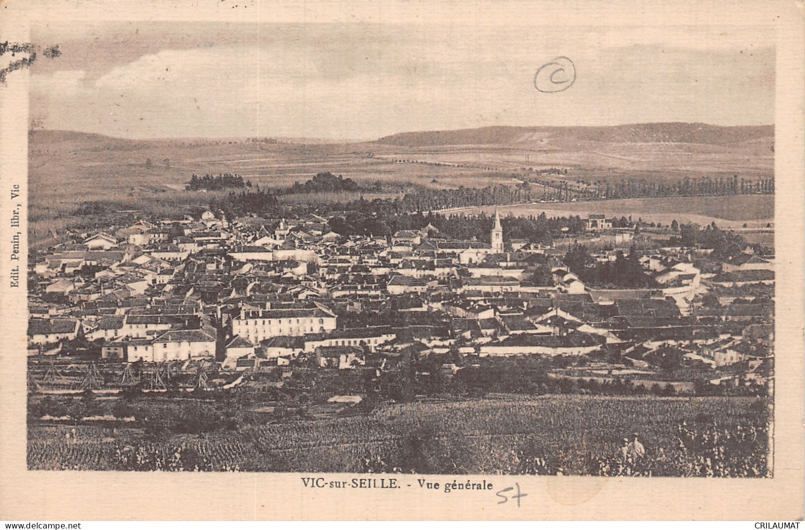 57-VIC SUR SEILLE-N°T5033-F/0217 - Vic Sur Seille