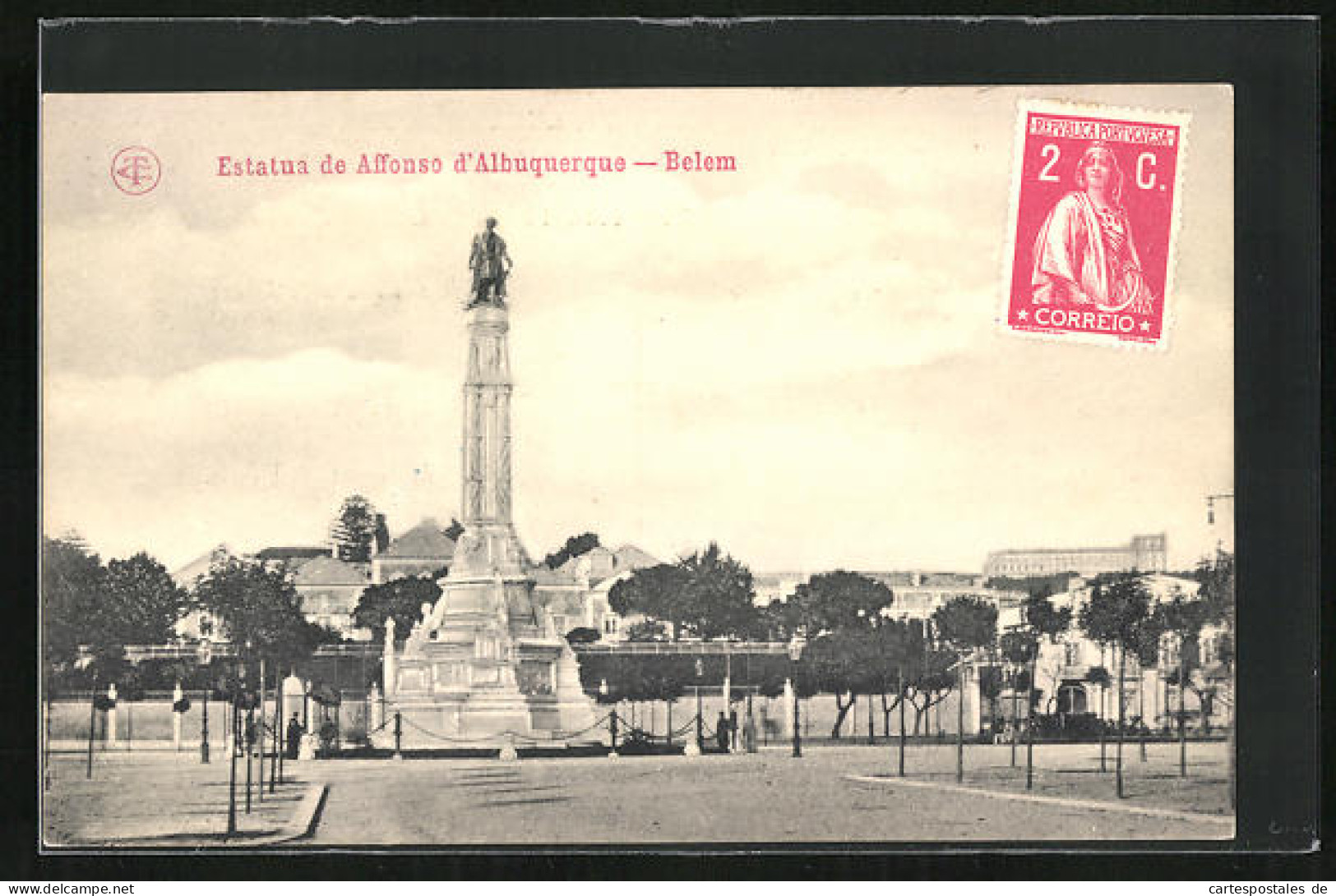 AK Lisboa-Belem, Estatua De Affonso D`Albuquerque  - Lisboa