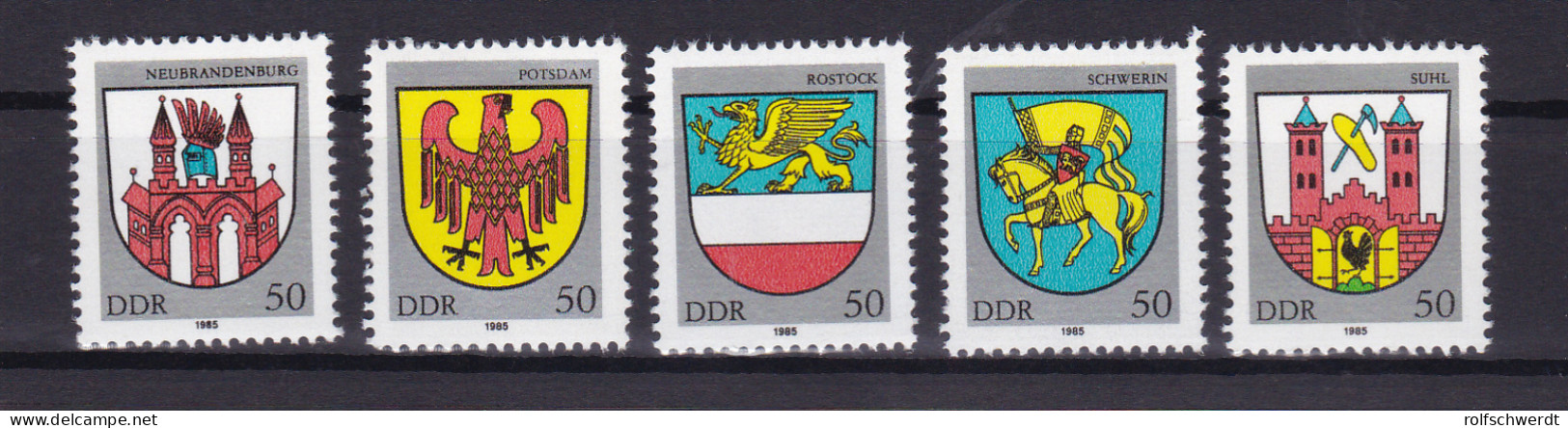 Stadtwappen (III), ** - Altri & Non Classificati