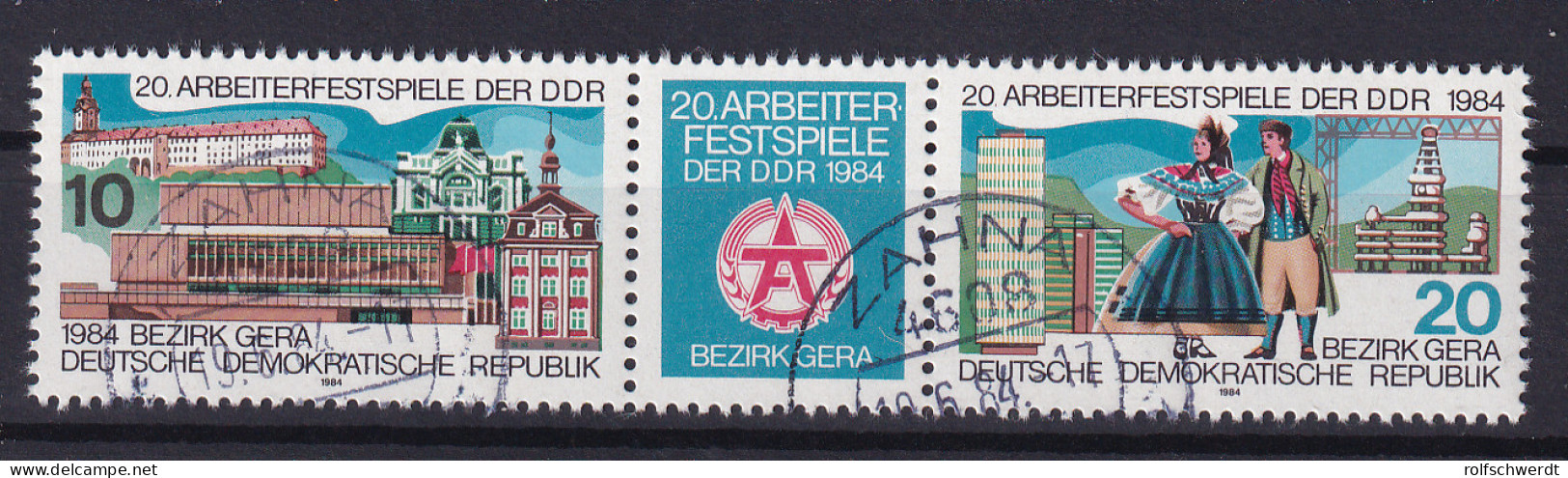 Arbeiterfestspiele Der DDR 1984, Zusammendruck - Other & Unclassified