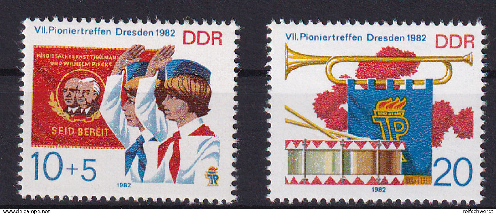 VII. Pioniertreffen Dresden 1982 ** - Autres & Non Classés