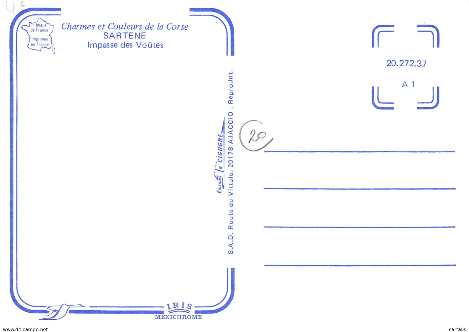 20-SARTENE-N°3701-C/0135 - Sartene
