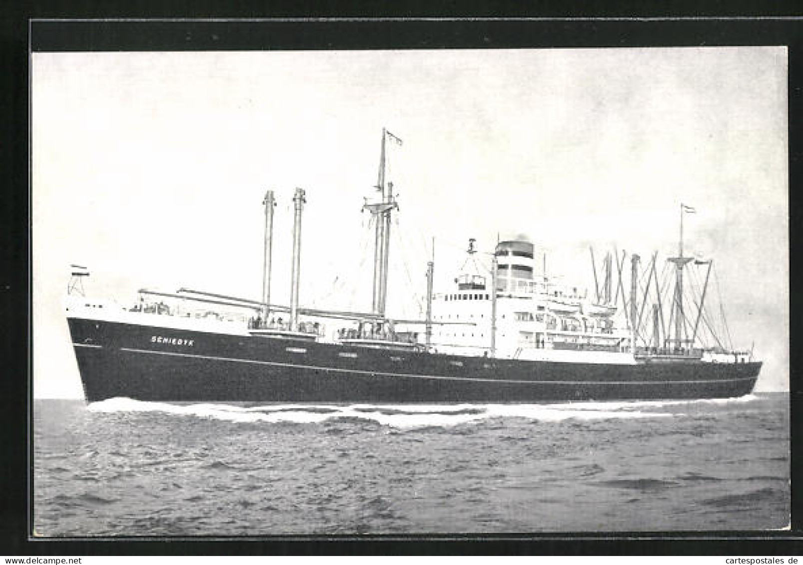 AK Handelsschiff M. V. Schiedyk Auf Hoher See  - Cargos