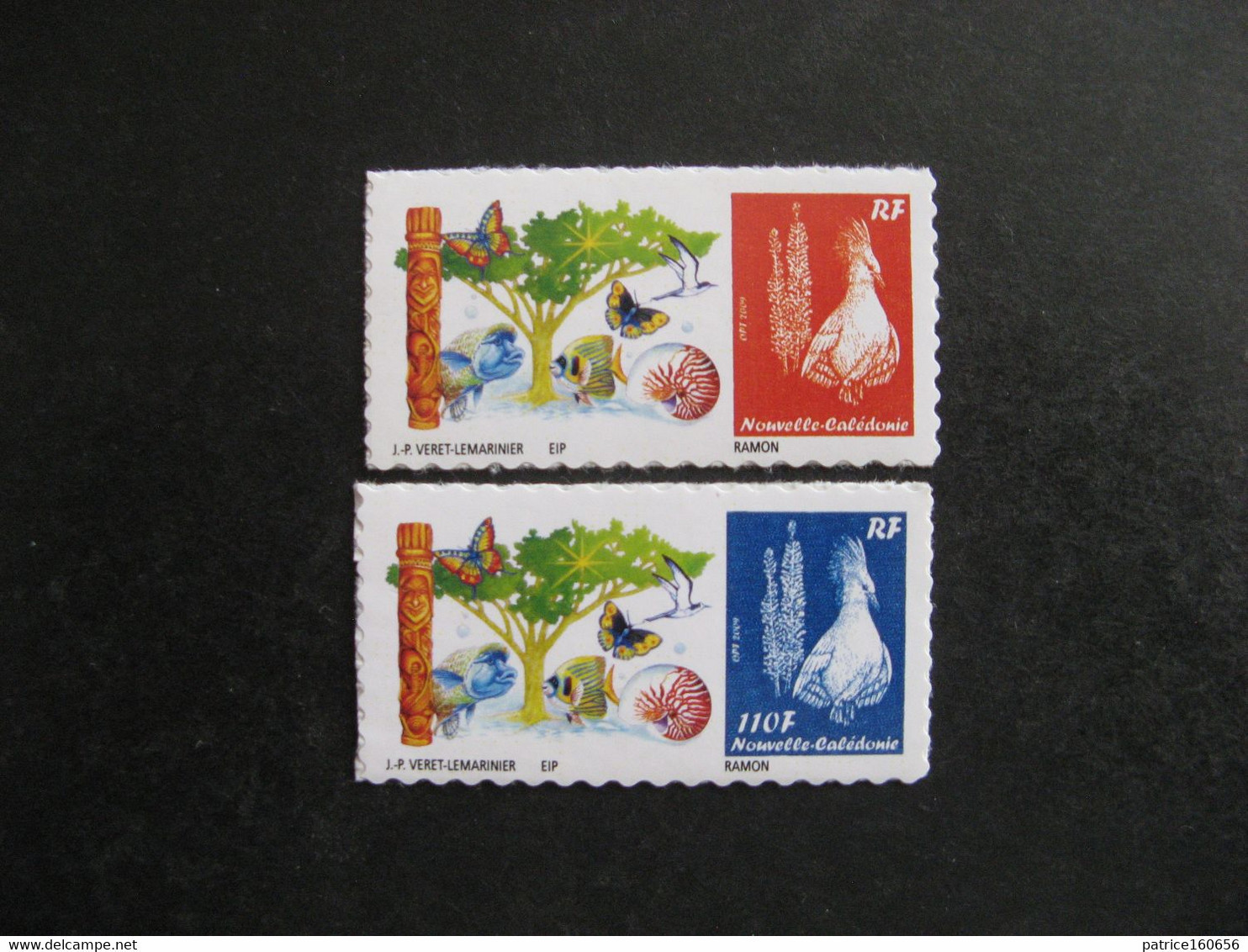 Nouvelle-Calédonie: RARE Et TB Paire N°1119 Et N° 1120, Neufs XX . - Unused Stamps