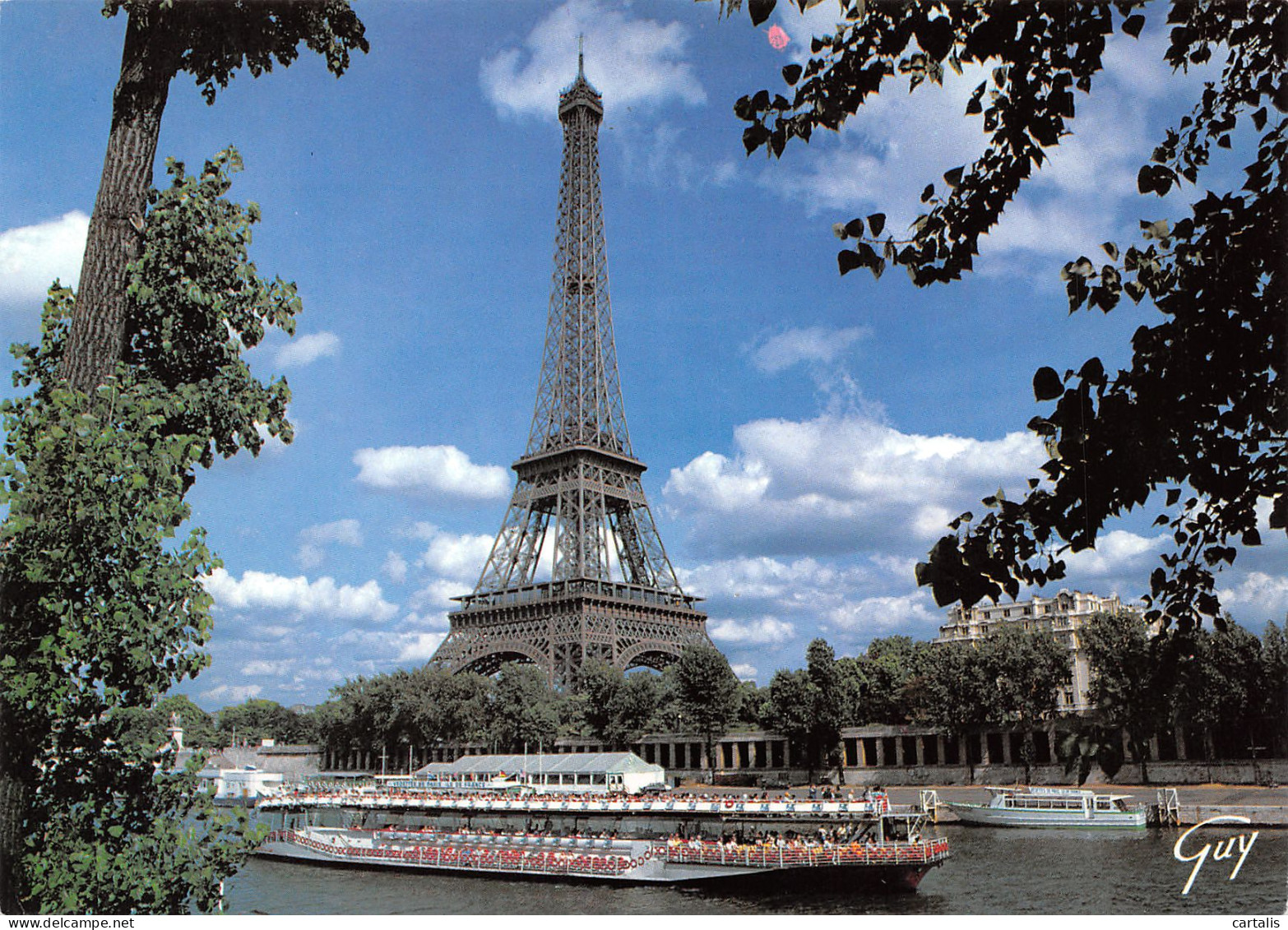 75-PARIS LA TOUR EIFFEL-N°3702-D/0021 - Tour Eiffel