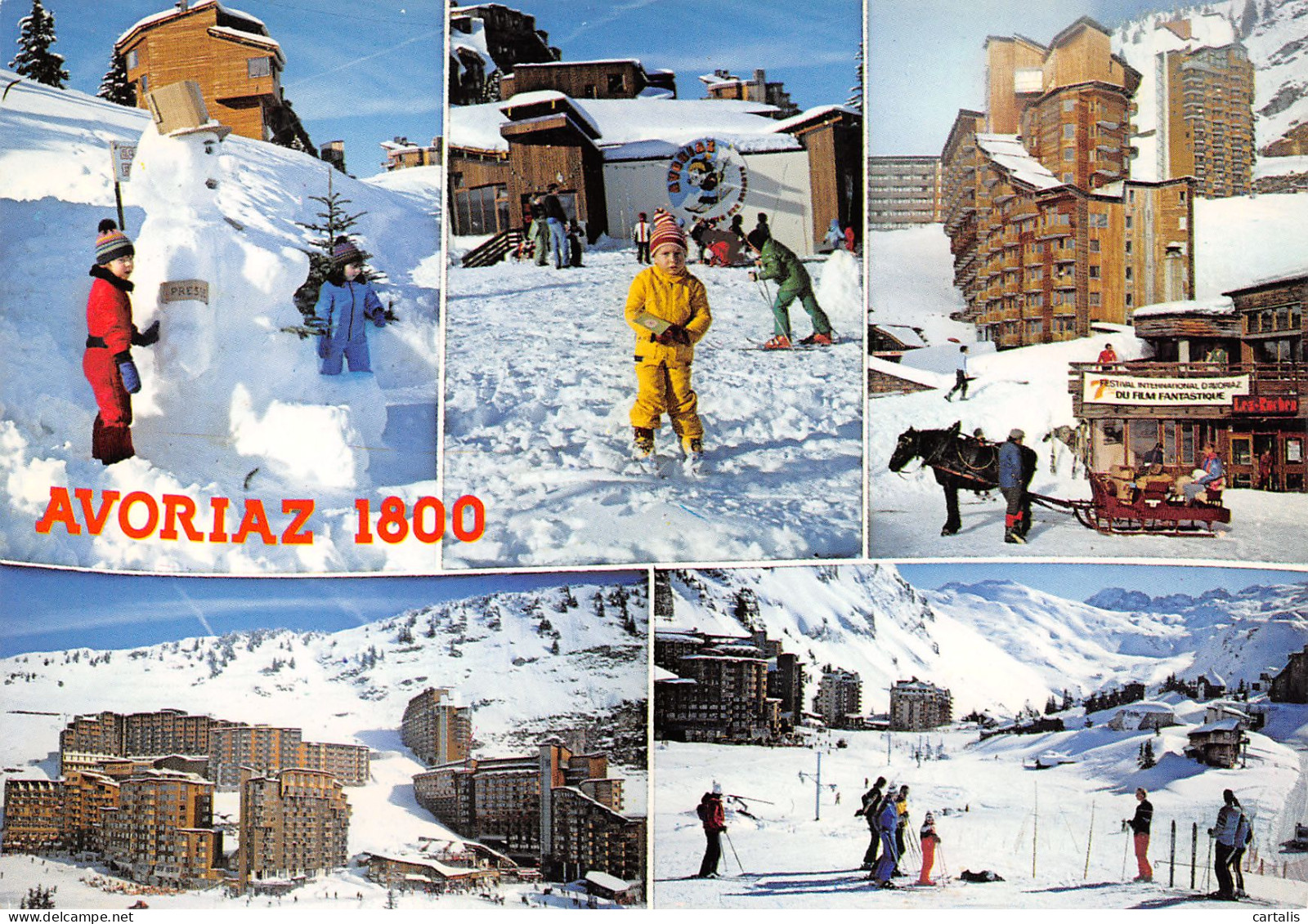 74-AVORIAZ-N°3702-B/0175 - Avoriaz