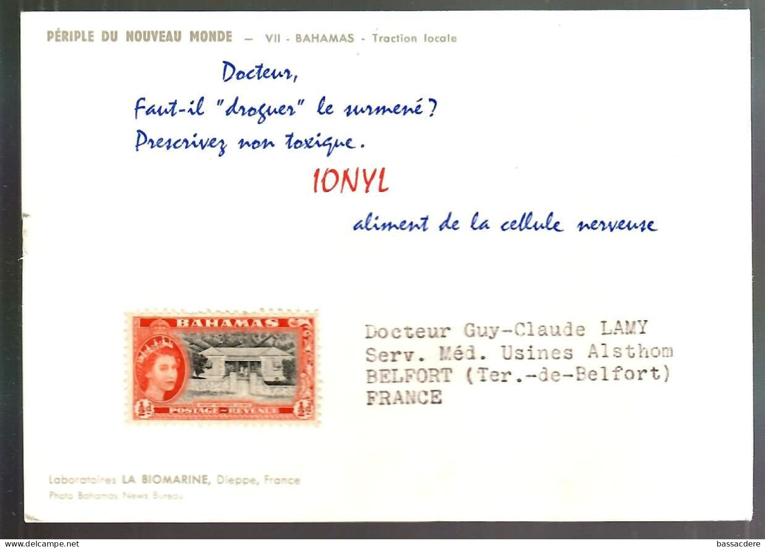 79549 -  Publicitaire  Pour IONYL - 1963-1973 Ministerial Government