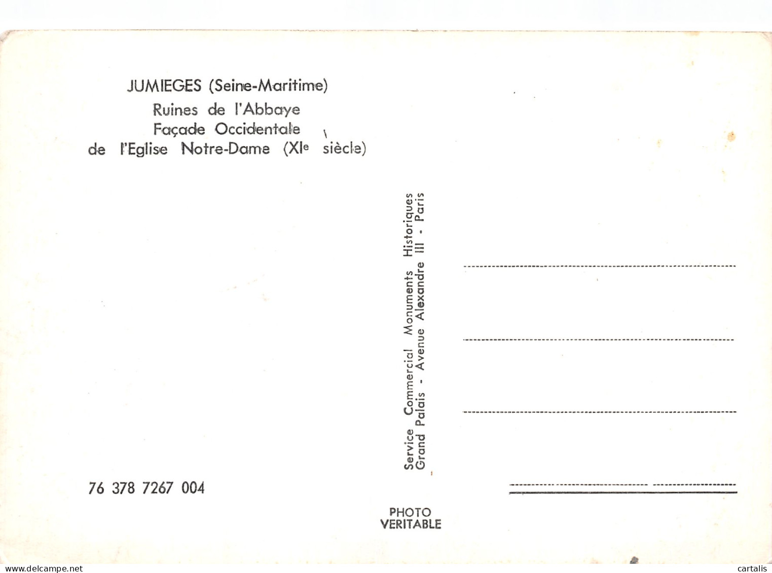 76-JUMIEGES-N°3703-B/0241 - Jumieges