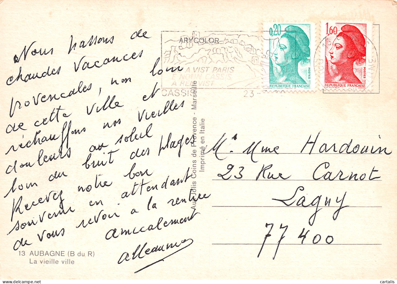 13-AUBAGNE-N°3703-B/0075 - Aubagne