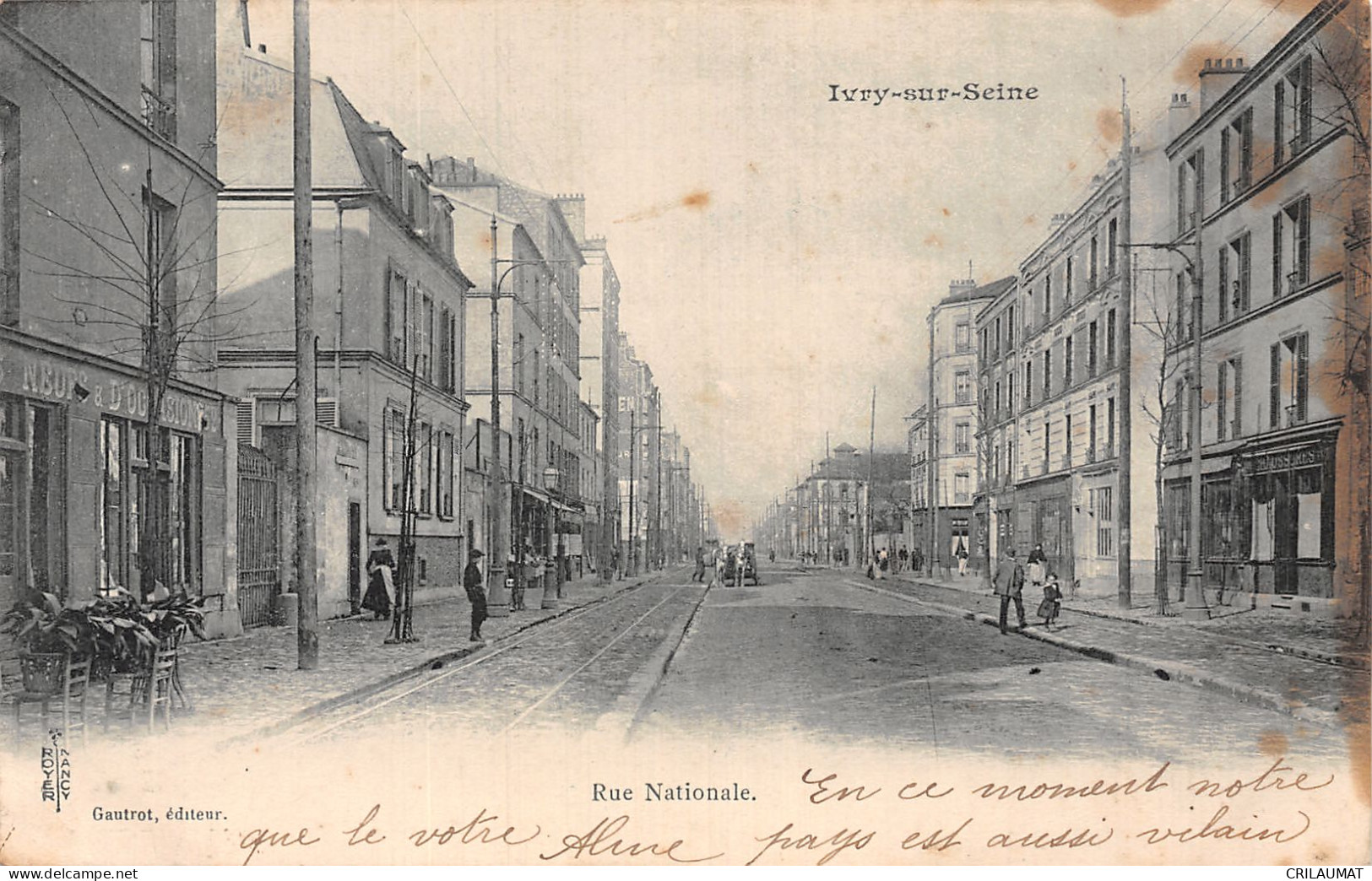 94-IVRY SUR SEINE-N°T5034-G/0315 - Ivry Sur Seine