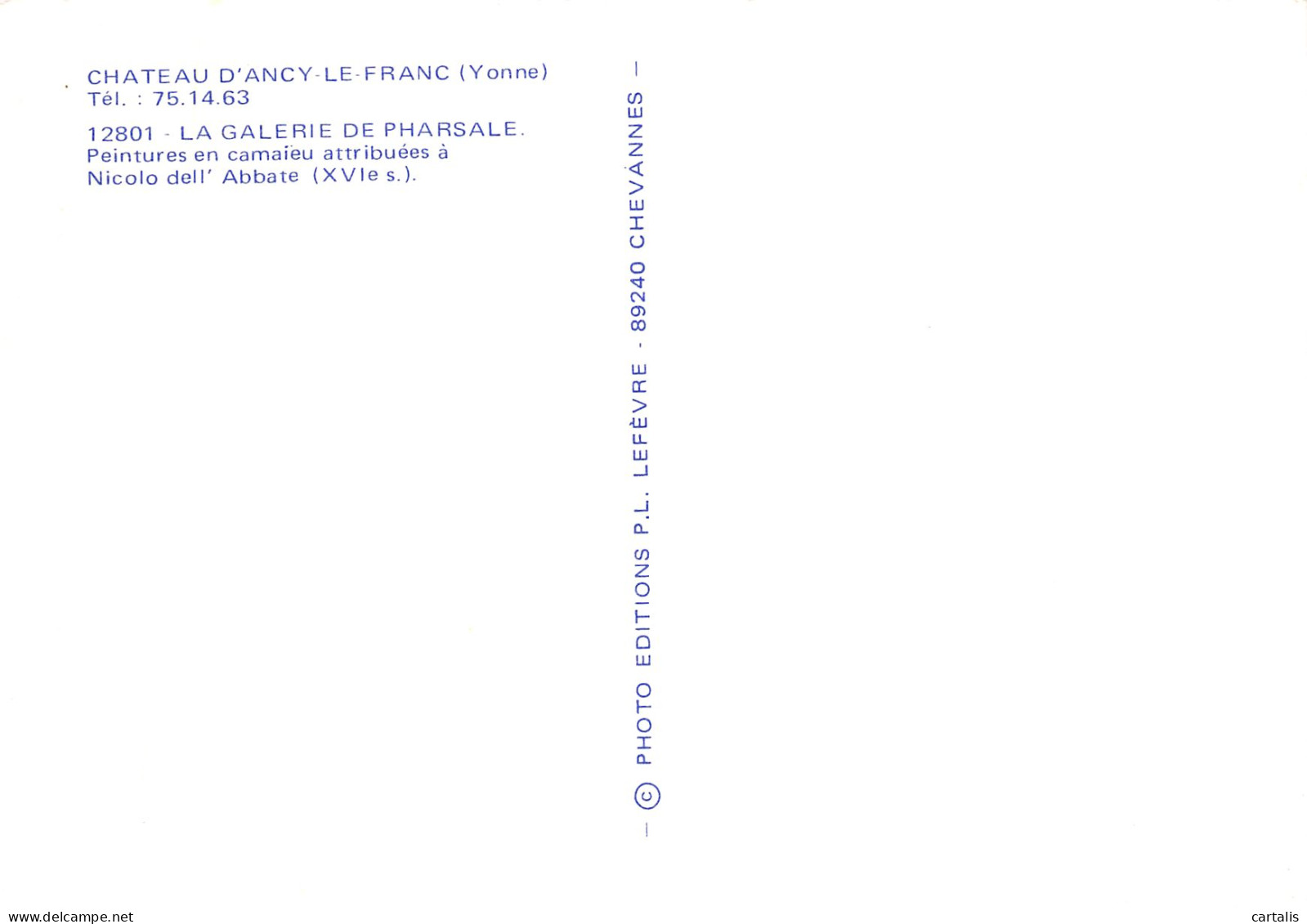 89-ANCY LE FRANC-N°3703-D/0313 - Ancy Le Franc