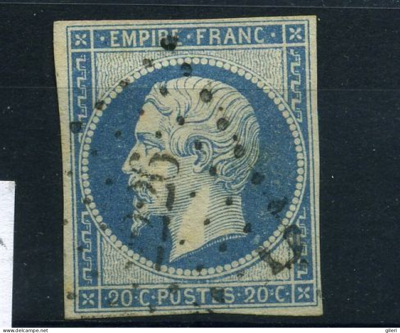 N 14Af Ob PC2226 - Variété : Point Après Le S De Poste En Haut - 1853-1860 Napoleon III