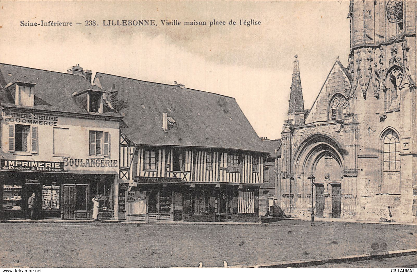 76-LILLEBONNE-N°T5035-B/0105 - Lillebonne