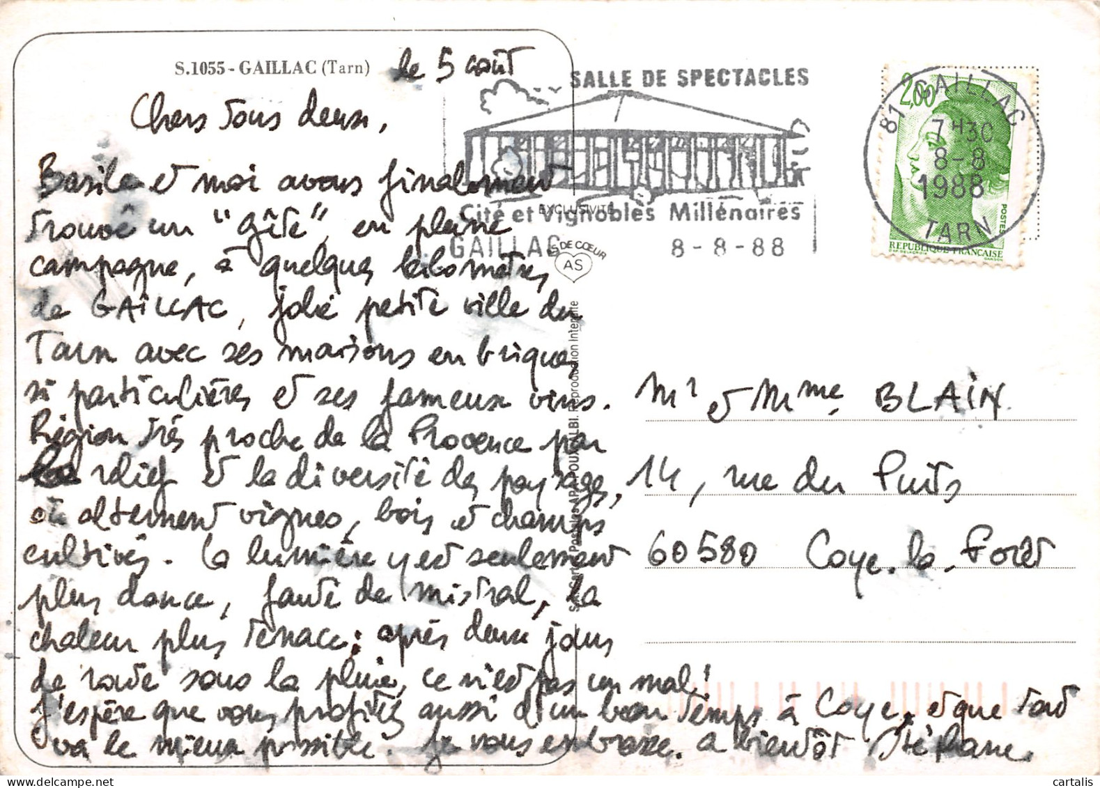 81-GAILLAC-N°3704-B/0383 - Gaillac