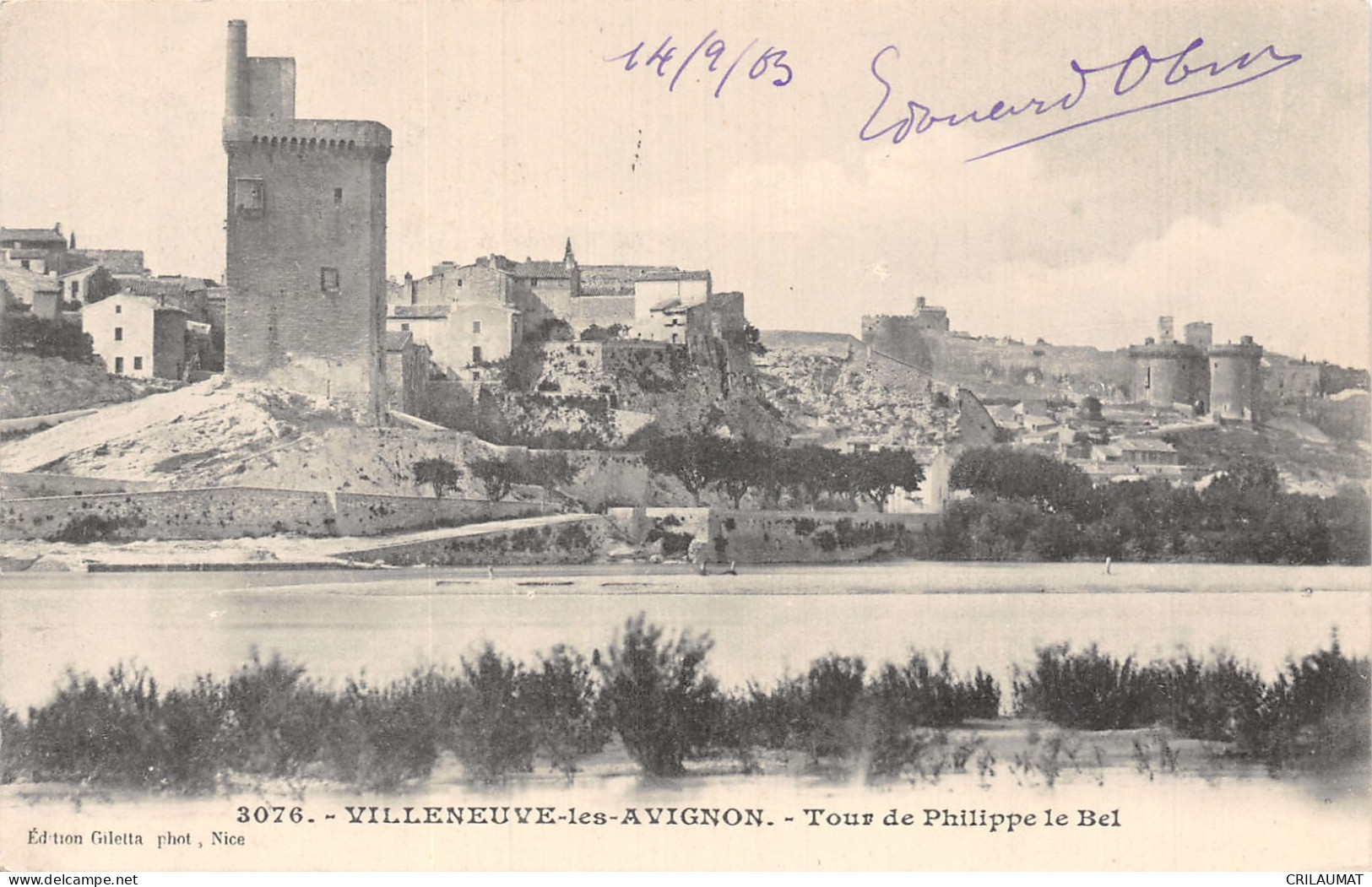 84-VILLENEUVE LES AVIGNON-N°T5036-A/0277 - Villeneuve-lès-Avignon