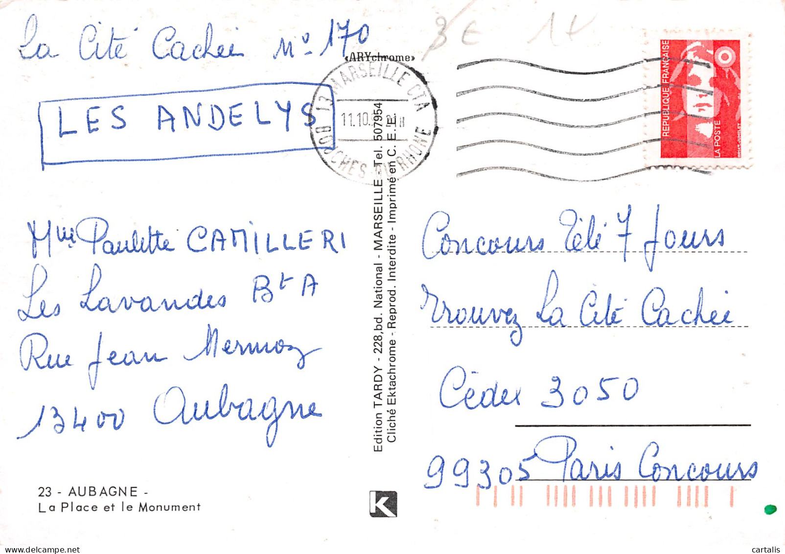 13-AUBAGNE-N°3706-A/0315 - Aubagne