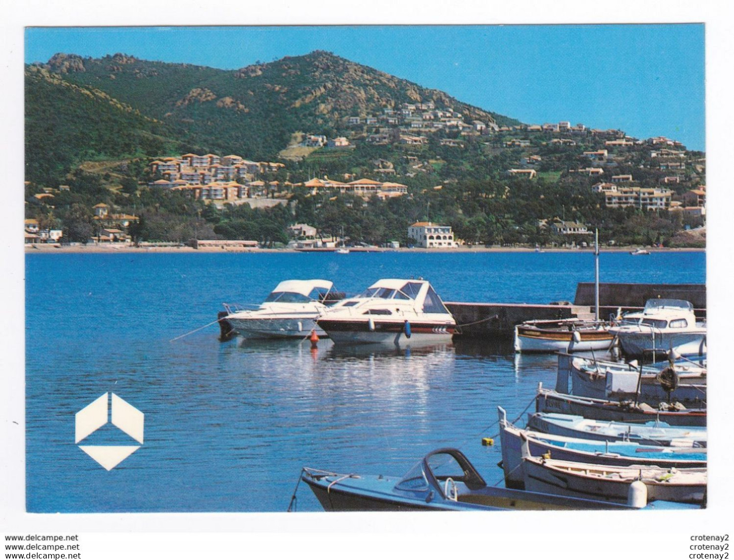 83 AGAY Vers Anthéor Centre Vacances Loisirs CNPO " Les Mas De L'Estérel " Quai Bateaux VOIR DOS - Antheor